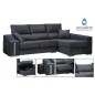 Copy of sofá chaiselongue izquierda oscar marrón claro
