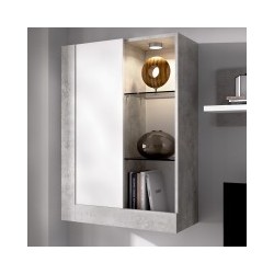 SALON MODELO TOKIO COLOR CEMENTO CON BLANCO COMPOSICION DE SALON muebles de salón 279,00 € 230,58 €