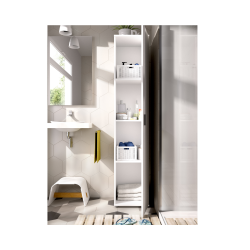 Armario de 1 puerta multiusos modelo fit blanco o natural