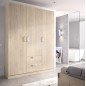 Aramario 3 puertas dos cajones modelo maxi