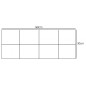 Dormitorio modelo lara 59 cabezal deva cambria blanco Dormitorio modelo lara 59 cabezal deva cambria blanco