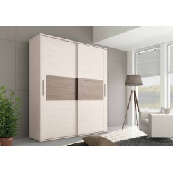 ARMARIO PUERTAS CORREDERAS LUCENA PINO ANDERSEN GRIS