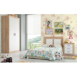 DORMITORIO JUVENIL LARA 67 CAMBRIA BLANCO dormitorios juveniles 279,00 € 230,58 €
