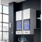 Salon modelo alaska blanco ultra brillo con leds Salon modelo alaska blanco ultra brillo con leds
