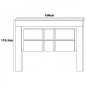 Copy of dormitorio monika 03 en pino andersen gris