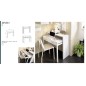 Consola modelo seven extensible 88x99  en color blanco brillo