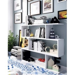 Estantería modular baja  modelo lis varios colores
