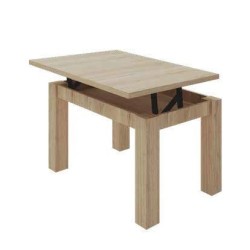 MESA DE CENTRO ELEVABLE MODELO VERSALLES DOS COLORES y entrega inmediata