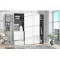 Copy of armario de correderas winner 170x210 blanco