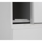 Armario de correderas tokio 200x201 blanco Armario de correderas tokio 200x201 blanco