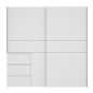 Armario de correderas tokio 200x201 blanco Armario de correderas tokio 200x201 blanco