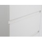 Armario de correderas tokio 200x201 blanco Armario de correderas tokio 200x201 blanco