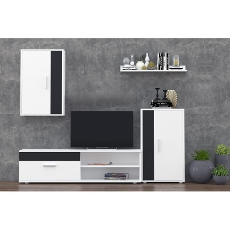 Salón  KUBE blanco y negro