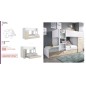 Copy of dormitorio juvenil modelo groe cama tren color azul
