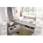 2 cajones modelo dina cama inferior natural blanco 2 cajones modelo dina cama inferior natural blanco