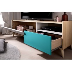 MODULO TV, MODELO NOVA 1 CAJON Y UNA PUERTA