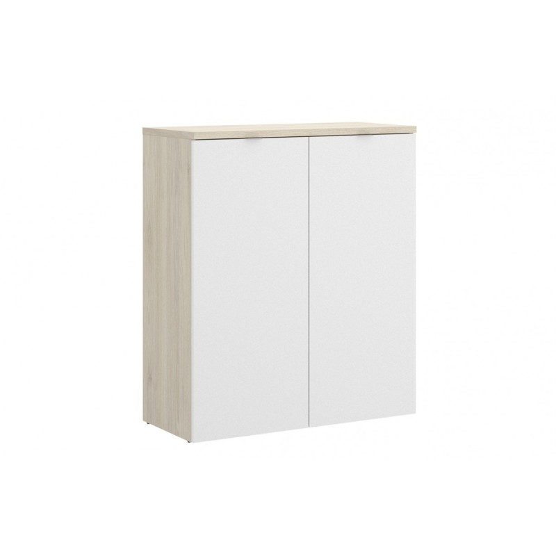 Armario rox bajo 2 puertas natural blanco brillo Armario rox bajo 2 puertas natural blanco brillo