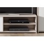 Mueble de salón barato  gulada  color roble arena leds