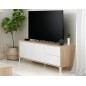 Modulo tv modelo urban plus-brooklyn, roble canadian/blanco Modulo tv modelo urban plus-brooklyn, roble canadian/blanco