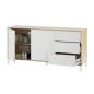Aparador modelo urban plus-brooklyn, roble canadian/blanco artik Aparador modelo urban plus-brooklyn, roble canadian/blanco artik