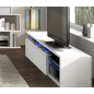 Mesa tv modelo led tech en blanco brillo Mesa tv modelo led tech en blanco brillo
