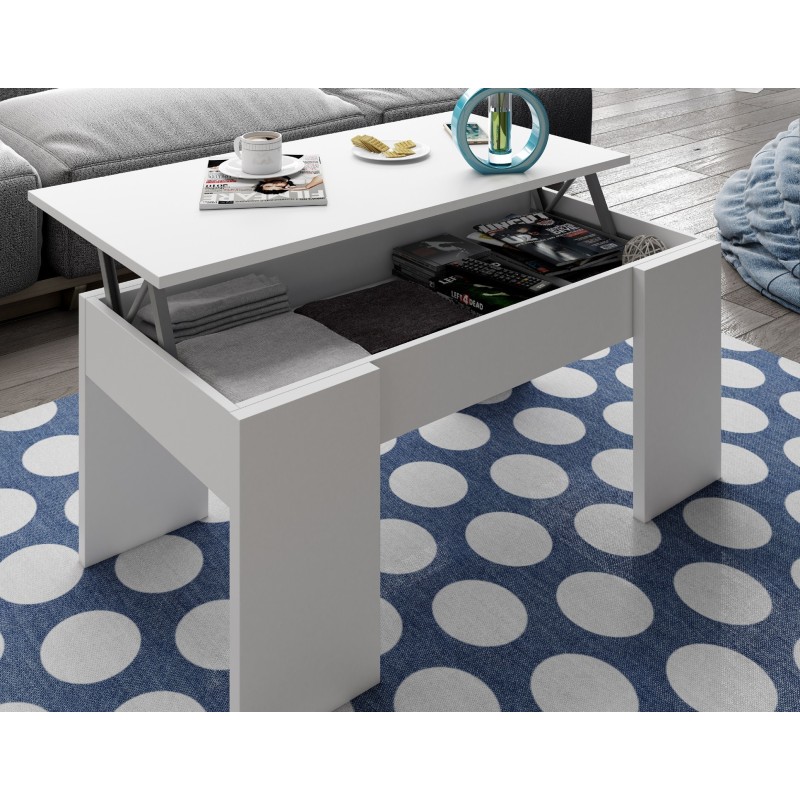 Mesa de centro modelo flow, blanco artik Mesa de centro modelo flow, blanco artik