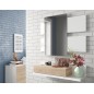 Recibidor modelo modern en roble canadian/blanco artik Recibidor modelo modern en roble canadian/blanco artik