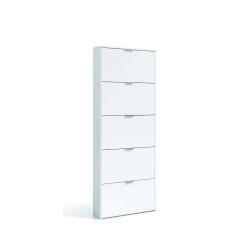 ZAPATERO MAELYS 5PUERTAS BLANCO BRILLO
