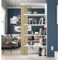 Estanteria modelo loras, blanco artik/roble canadian Estanteria modelo loras, blanco artik/roble canadian