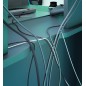 Mesa dordenador modelo gamer en gris antracita