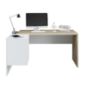 Mesa despacho con buc reversible style, roble/blanco Mesa despacho con buc reversible style, roble/blanco