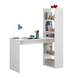 MESA ESTUDIO+ESTANTERIA MODELO GIO PLUS , EN VARIOS COLORES