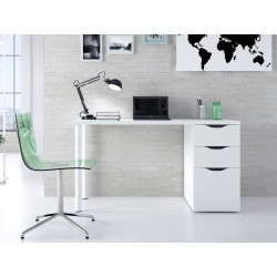 Mesa despacho reversible modelo sansa , en blanco