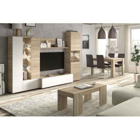 Mueble de salón ESSENTIAL color Roble