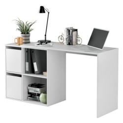 MESA ESCRITORIO MILTIFUNCION MODELO GIO , EN BLANCO