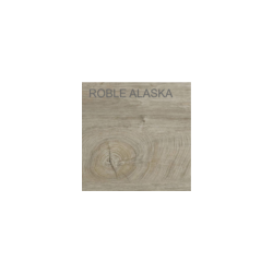 Cabecero y dos mesitas modelo oikos blanco y roble alaska