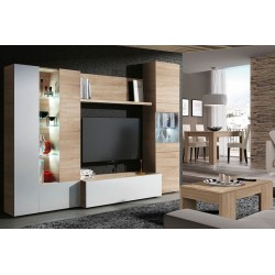 Mueble de salón ESSENTIAL color Roble
