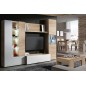 Mueble de salón essential color roble y blanco Mueble de salón essential color roble y blanco