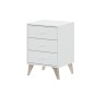 Mesitas de tres cajones dreams blanco artik Mesitas de tres cajones dreams blanco artik