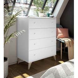 COMODA CUATRO CAJONES MODELO DREAMS BLANCO ARTIK Resfor 99,00 € 81,82 €