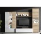Mueble de salón essential color roble y blanco Mueble de salón essential color roble y blanco