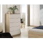 Comoda modelo (haya) noon plus en roble canadian/blanco Comoda modelo (haya) noon plus en roble canadian/blanco