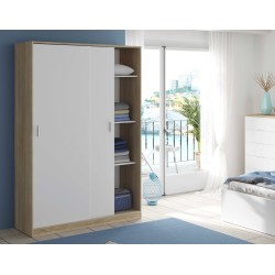 ARMARIO MODELO NOON PLUS EN ROBLE CANADIAN/BLANCO Resfor 215,00 € 177,69 €