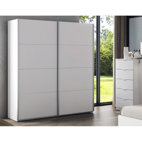 ARMARIO 2 PUERTAS CORREDERAS MODELO HARYA, EN COLOR BLANCO Resfor 289,00 € 238,84 €