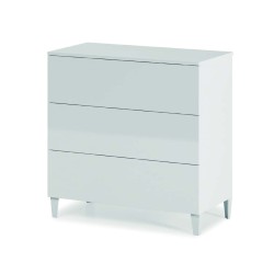 COMODA TRES CAJONES MODELO DIVA EN BLANCO BRILLO Resfor 95,00 € 78,51 €