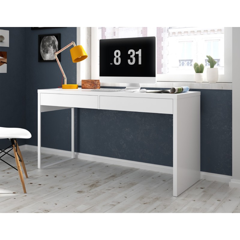 Mesa estudio reversible modelo bianca , en blanco Mesa estudio reversible modelo bianca , en blanco