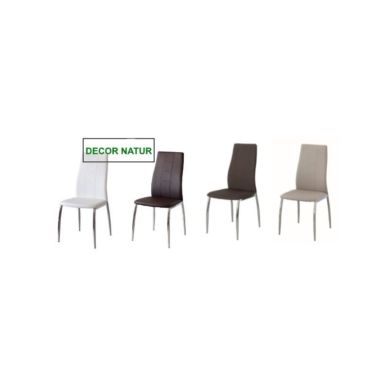 Silla en polipiel modelo rociana en varios colores Silla en polipiel modelo rociana en varios colores