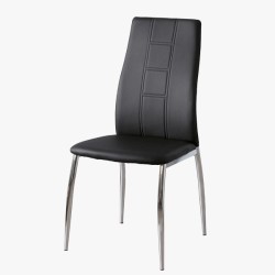 SILLA EN  POLIPIEL MODELO ROCIANA EN VARIOS COLORES