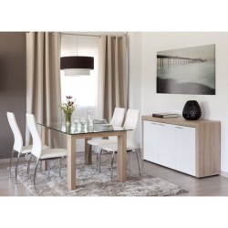 SILLA EN  POLIPIEL MODELO ROCIANA EN VARIOS COLORES