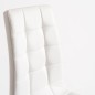 Silla modelo lidi-a en simil piel blanco Silla modelo lidi-a en simil piel blanco